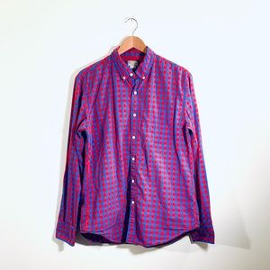 NEW J. Crew Cotton Shirt in Plaid